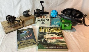 Fishing Reel Collection - Shimano, Zebco, Martin, Abu Garcia