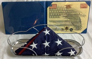 American Flag 3 x 5- Flown During Operation Iraqi Freedom New Dawn in Support of the Global War on Terrorism on Nov 11, 2010 by Joint Task Force South