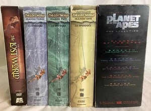 Planet of the Apes & The Lost World DVD Box Sets - 5 items total