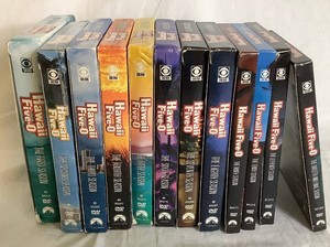 Hawaii Five-O DVD Box Sets (Seasons 1-12 and Final Season) - 12 items total