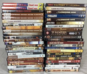 Assorted Classic Western Legends - DVD Collection - 47 items total