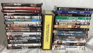 John Wayne Classic Film DVD Collection - Lot 2 - 34 items total