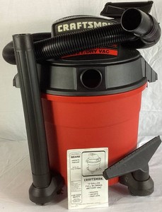 Craftsman 12 Gallon WetDry Vac with Attachments  (New, Never Used) Model 113.177825