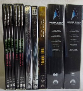 Star Trek Next Generation DVD Box Sets  & Fan Collective DVD Sets - 6 Items Total