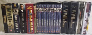 World War II DVD Sets - Includes Battlefront, The History Channel Ultimate Collections, Great Battles of WWII, The Winds Of War, Colletors Series WWII Movies, and More - 11 Items Total