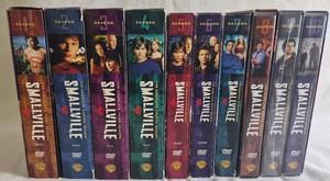 Smallville DVD Box Sets - Season 1-10 - 10 items total