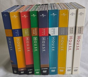House DVD Box Sets - (Season 1-8) - 9 items included