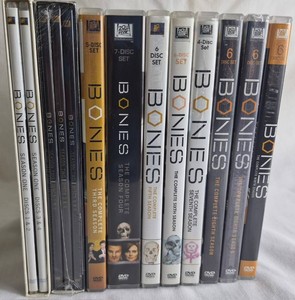 Bones DVD Set - (Sessions1-9) -10 items -  Missing Disc 1 Season 6