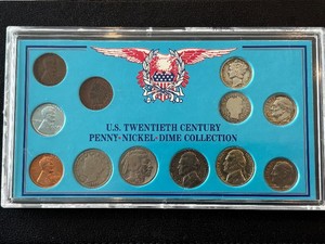 20th Century Penny Nickel Dime Collection