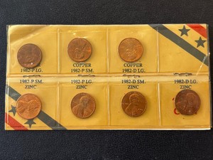 1982 Lincoln Cent Set
