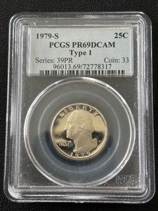 1979-S Washington Quarter Proof PCGS PR69 Deep Cameo