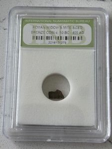 Roman Widows Mite Bronze Coin