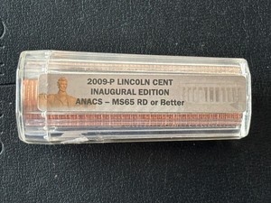 2009-P Lincoln Cent Roll ANACS MS65 Red or Better