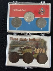 Steel and Indian Head Cent Collections