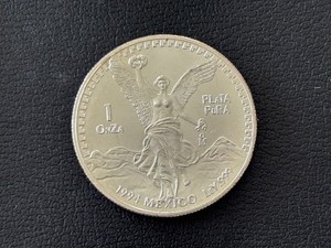 1994 Mexico 1 Ounce .999 Fine Silver Libertad