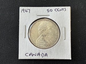 1967 Canada Silver Half Dollar