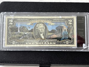 $2 Dollar Vicksburg National Park Note