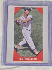 Ted Williams 1960 Fleer Baseball Greats #72
