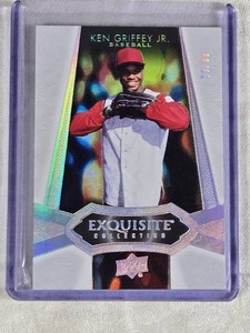 Ken Griffey Jr. 2021 Upper Deck Exquisite Thick Stock Collection #V-KG Numbered 2899 - Baseball Card