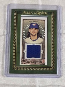 Bo Bichette 2024 Topps Allen & Ginter Relic - Toronto Blue Jays Baseball Card
