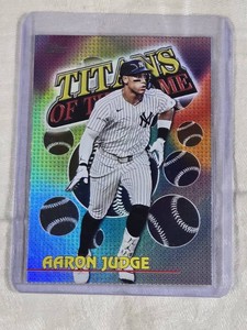 Aaron Judge 2026 Topps Titans of the Game Foil Insert TOG-3 - New York Yankees Baseball Card