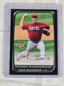 Max Scherzer Rookie 2008 Bowman #BDP33 - Arizona Diamondbacks Baseball Card