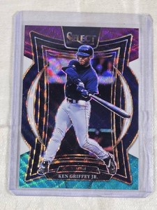 Ken Griffey Jr. 2025 Panini Select Prizm Wave Refractor #33 - Seattle Baseball Card