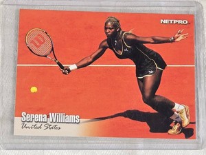 Serena Williams Rookie Card 2003 NetPro #1 - United States Tennis Card