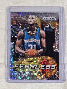 Kevin Garnett 2019-20 Panini Prizm Disco Fearless Insert #14 - Minnesota Timberwolves Basketball Card