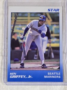 Ken Griffey, Jr. 1989 Star Rare Rookie Yellow Back #10 of 11 - Seattle Mariners Baseball Card