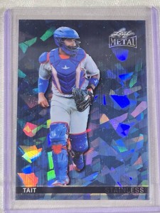 Eduardo Tait 2026 Leaf Metal Blue Sapphire 1 of 1 - Minnesota Baseball Card