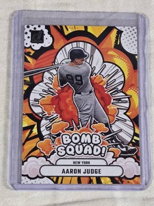 Aaron Judge 2025 Donruss Panini Bomb Squad Insert #18 - New York Baseball Card