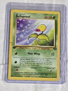 First Edition Bellsprout 1999 Pokemon #4964 Trading Card