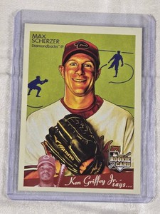 Max Scherzer Rookie 2008 Upper Deck Goudey #6 - Arizona Diamondbacks Baseball Card