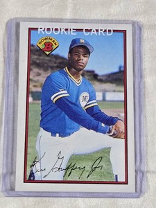 Ken Griffey Jr. Rookie 1989 Bowman #220 - Seattle Mariners Baseball Card