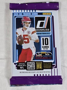 Unopened Pack of  2025 Panini Donruss Football - Downtown Chase Pack
