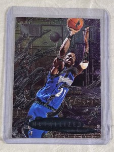 Kevin Garnett 1997 Fleer Metalized Metal Insert #224 - Minnesota Timberwolves Basketball Card