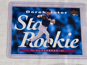 Derek Jeter Rookie 1995 Upper Deck Star Rookie #225 - New York Yankees Baseball Card