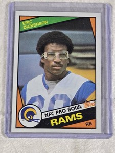 Eric Dickerson Rookie 1984 Topps #280 - Los Angeles Rams Football Card