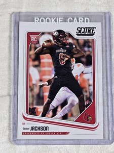 Lamar Jackson Rookie 2018 Panini Score #352 - University of Louisville Football Card