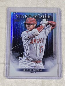 Shohei Ohtani 2022 Topps Stars of MLB Foil Insert #SMLB-24 - Los Angeles Angels Baseball Card