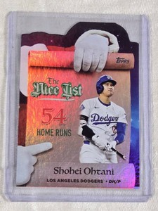 Shohei Ohtani 2025 Topps Foil Die Cut #MNL-1 - Los Angeles Dodgers Baseball Card