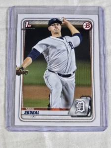 Tarik Skubal Rookie 2020 1st Bowman #BP-108 - Detroit Tigers Baseball Card