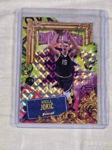 Nikola Jokic 2023 Topps Finest Showstoppers Die Cut Numbered 36100 #S-1 - Denver Nuggets Basketball Card
