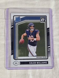 Caleb Williams Rookie 2024 Panini Donruss Optic #201 - Chicago Bears Football Card
