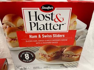 F - Stouffer's Host & Platter Ham & Swiss Sliders (Lot of 2)