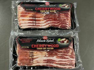 J - Hormel Black Label Cherrywood Thick Cut Bacon 12 oz - 2-Pack