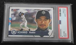 2001 Fleer Ichio #452 Rookie Card PSA 8