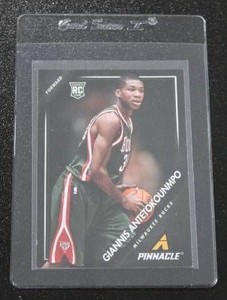 2013-14 Panini Pinnacle Giannis Antetokounmpo #5 Rookie Card