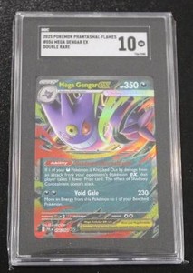 2025 Pokemon Phantasmal Flames Mega Gengar EX #056094 SGC 10
